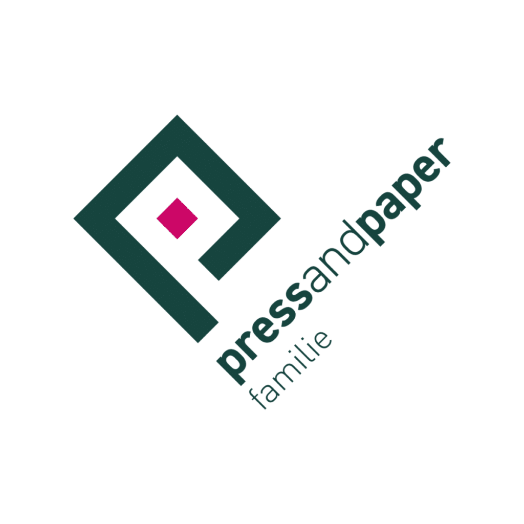 Logo Drukkerij Press and Paper